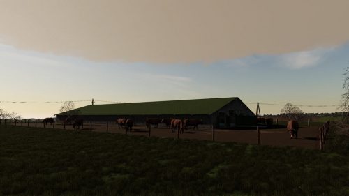 Cows Barn v1.0 Mod - Farming Simulator 2022 / 19 mod