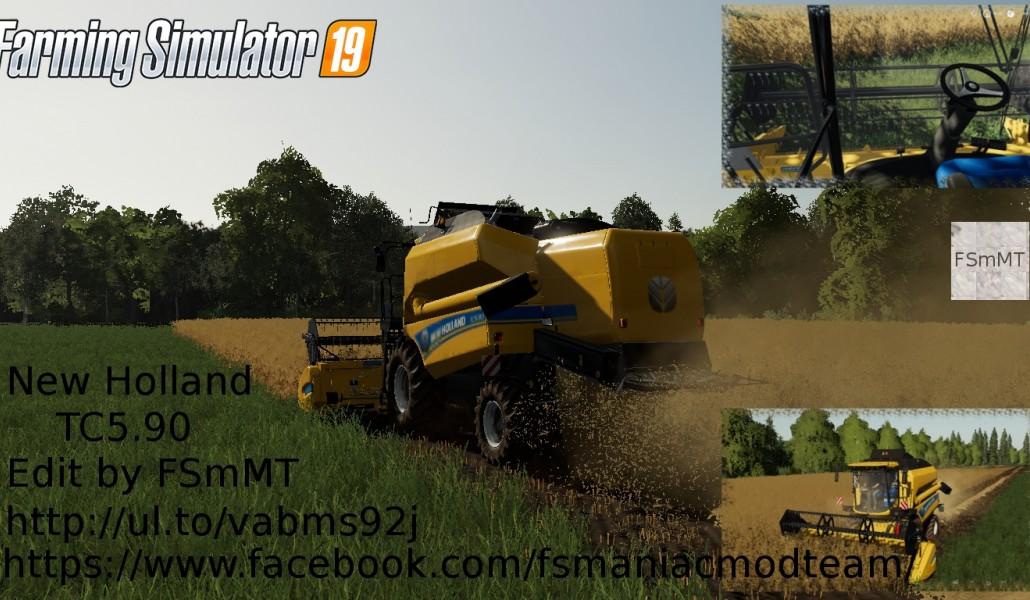 New Holland Tc V Fs Farming Simulator Mod