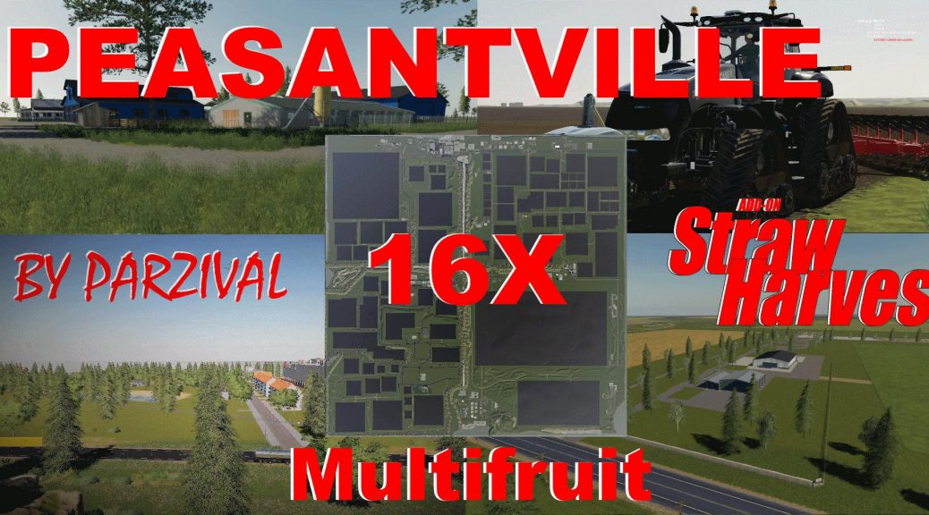 Peasantville 2 16x Production Multifruit V22 Map Farming Simulator 2022 19 Mod 9646