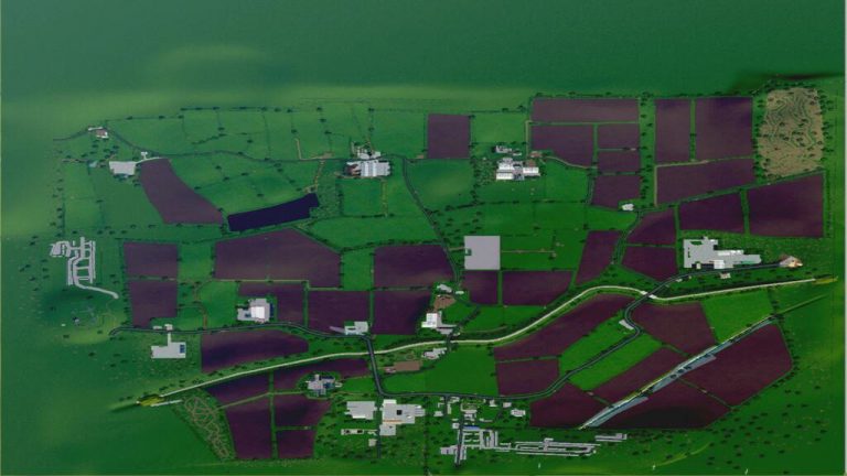 Purbeck Valley Farm v1.1 Map - Farming Simulator 2022 / 19 mod