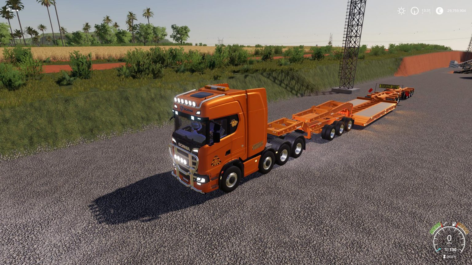 Scania Heavy Hauler 8x4 V10 Truck Farming Simulator 2022 19 Mod 2072