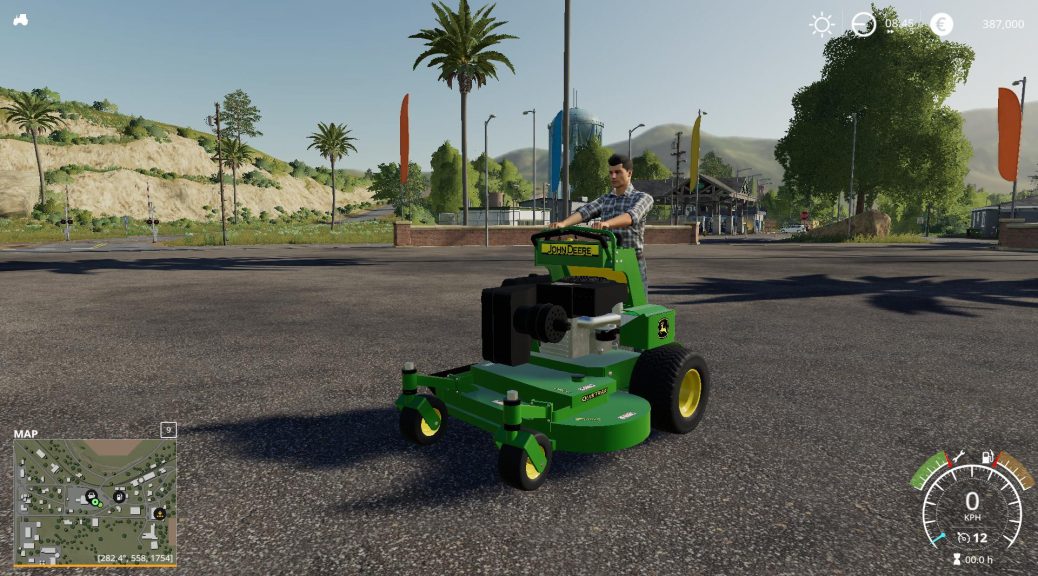 John Deere Stand On Mower V10 Fs19 Farming Simulator 2022 19 Mod 6098