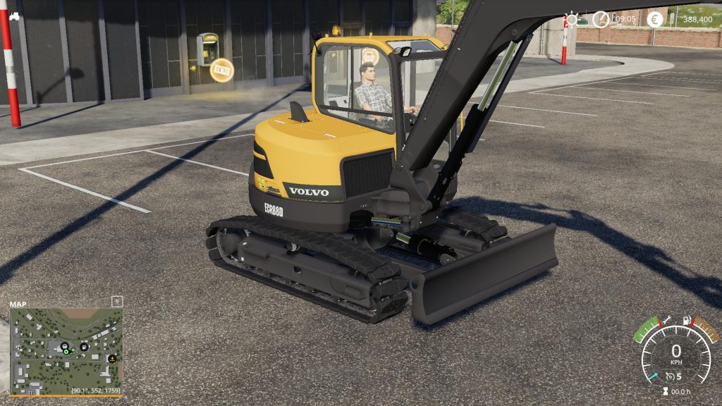 Volvo ECR88D V1 0 Mod Farming Simulator 2022 19 Mod