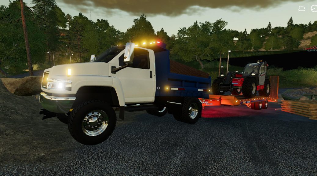 Gmc Topkick Dump Truck V Mod Farming Simulator Mod