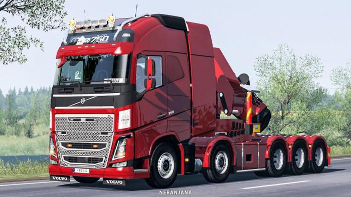 Volvo Fh16 2012 Mega Mod By Rpie V139046 Truck Farming Simulator 7635