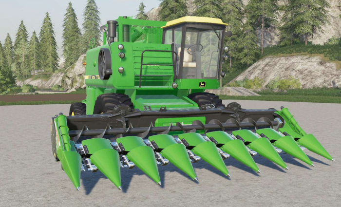 John Deere Generation Ii 7720 Series V10 Combine Farming Simulator 2022 19 Mod 9855