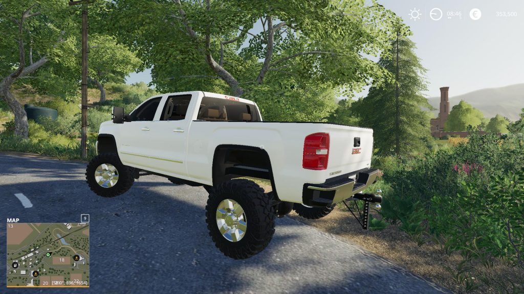 2017 Gmc 2500hd V10 Car Farming Simulator 2022 19 Mod 9100