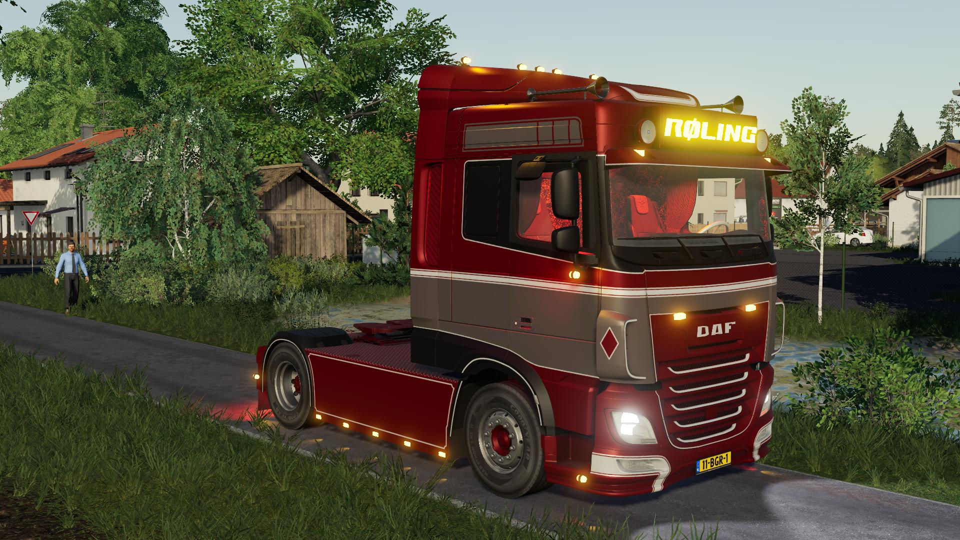 Daf Xf Roling V10 Mod Farming Simulator 2022 19 Mod 1318