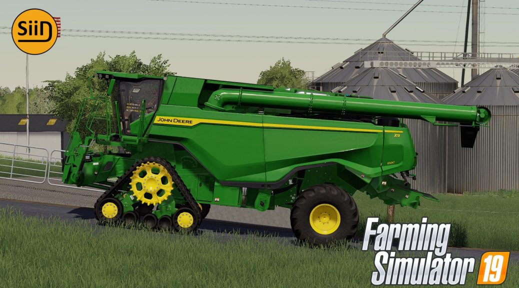 John Deere X9 V10 Combine Farming Simulator 2022 19 Mod 4875