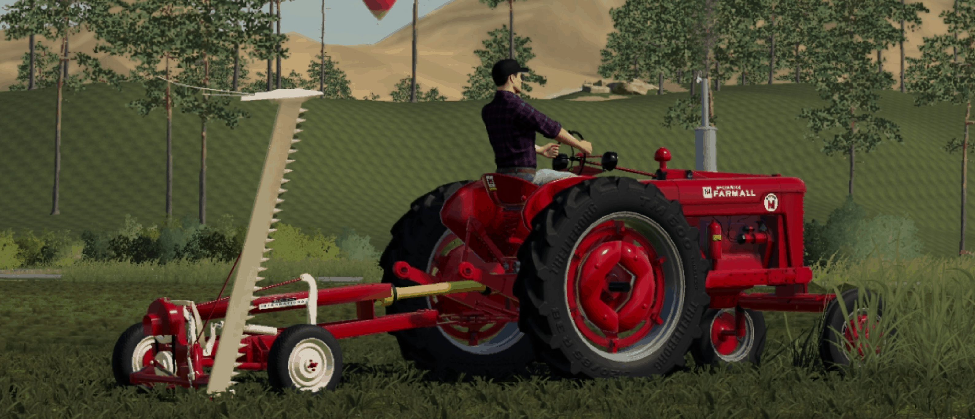 retriving tractor on farming simulator 19