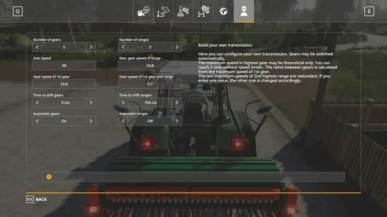 farming simulator 19 vehicle controls