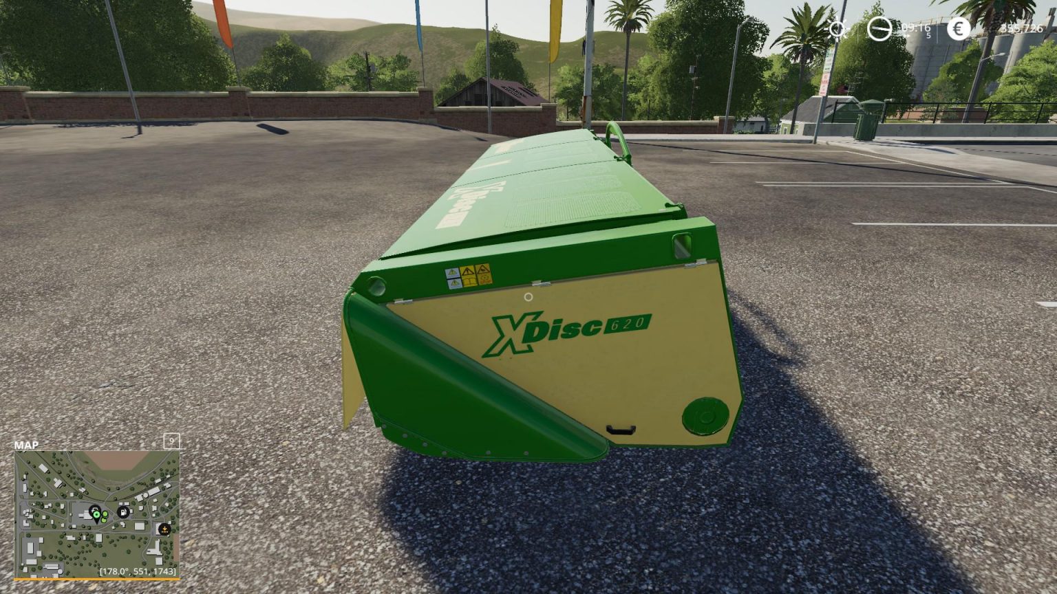 Krone Xdisc620 Crazycutter V10 Cutter Farming Simulator 2022 19 Mod 0335