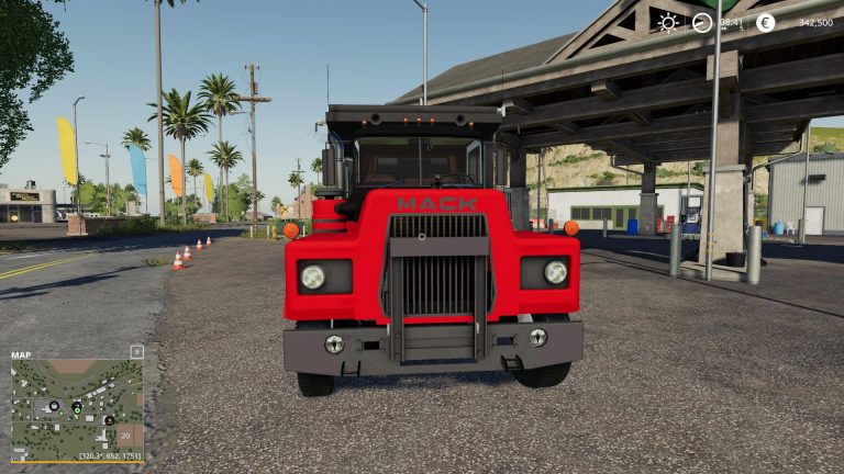 mack dump truck mod for fs19