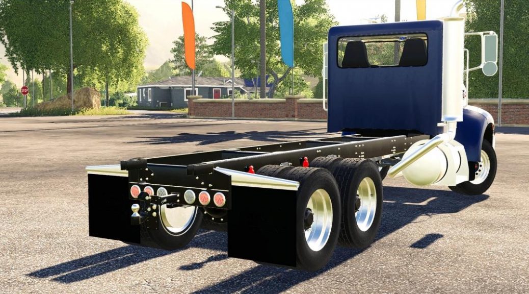 Peterbilt 340 Ar Frame V1.0 Truck - Farming Simulator 2022   19 Mod