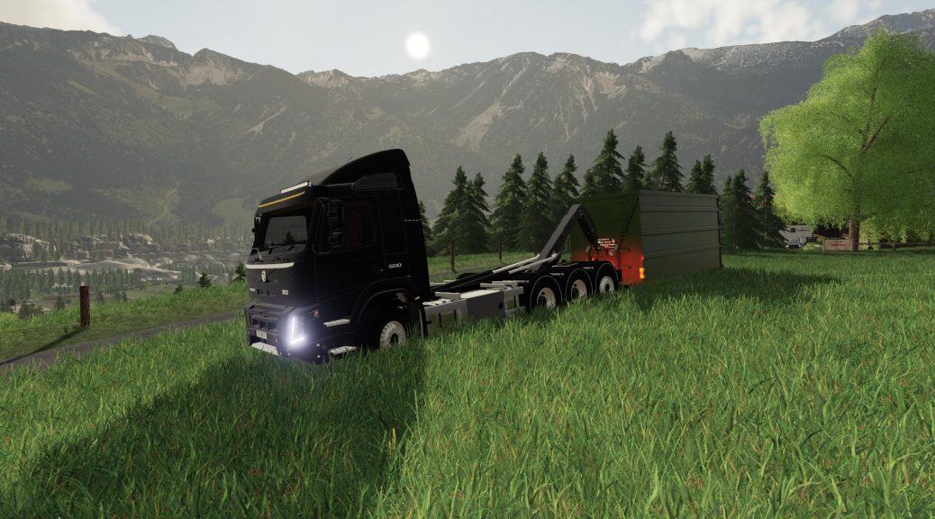 Volvo Fmx Hooklift 8x4 V10 Truck Farming Simulator 2022 19 Mod 5334