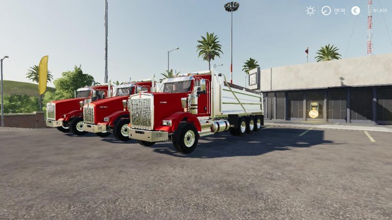Kenwortht800 Dump Truck V10 Truck Farming Simulator 2022 19 Mod 0298