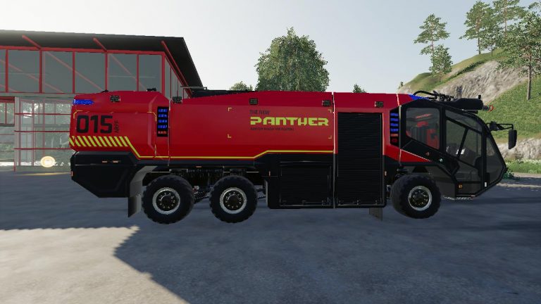 Lotniskowa Straz Pozarna V20 Truck Farming Simulator 2022 19 Mod 4834