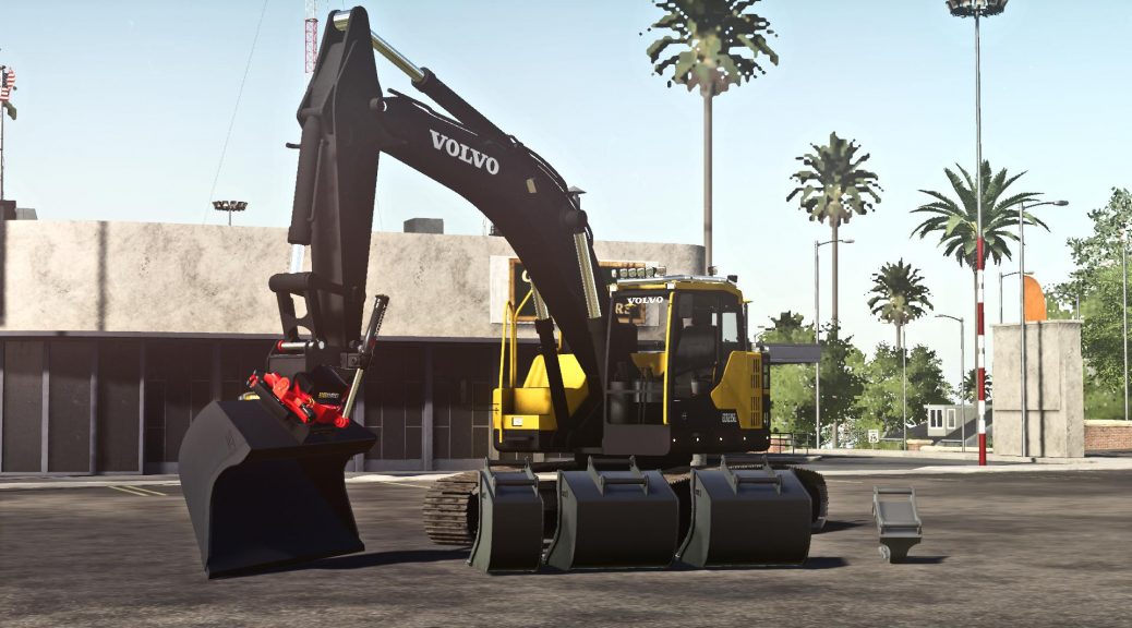 Volvo Ec235el V1.0 Mod - Farming Simulator 2022   19 Mod