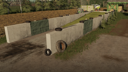 Small Bunker Silo Set V Fs Farming Simulator Mod