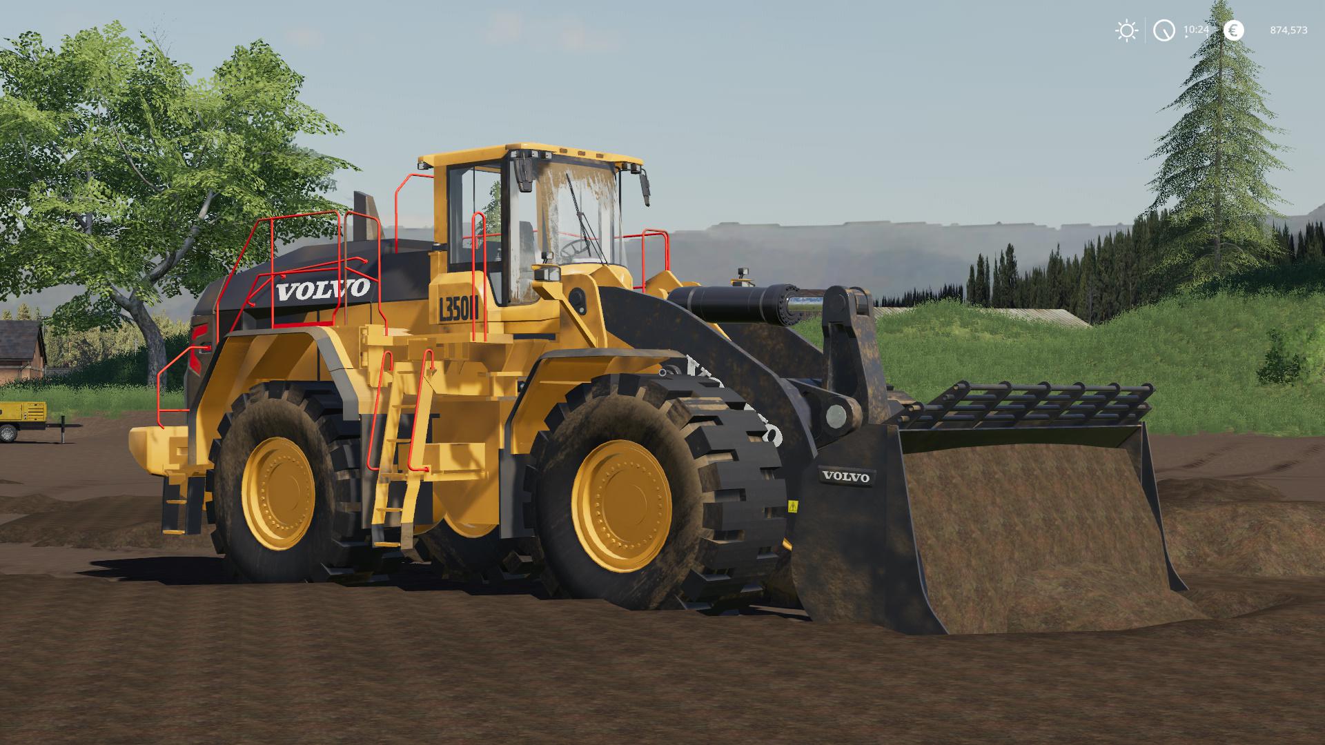 Volvo L 350h Mining Loader V10 Mod Farming Simulator 2022 19 Mod 2255