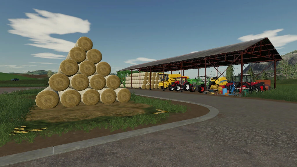Hungarian Bale Storage Pack V11 Mod Farming Simulator 2022 19 Mod 8775