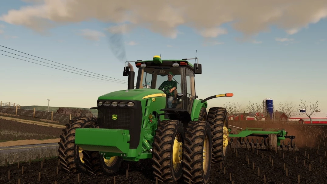 John Deere 8030 Series Us V10 Tractor Farming Simulator 2022 19 Mod 1779