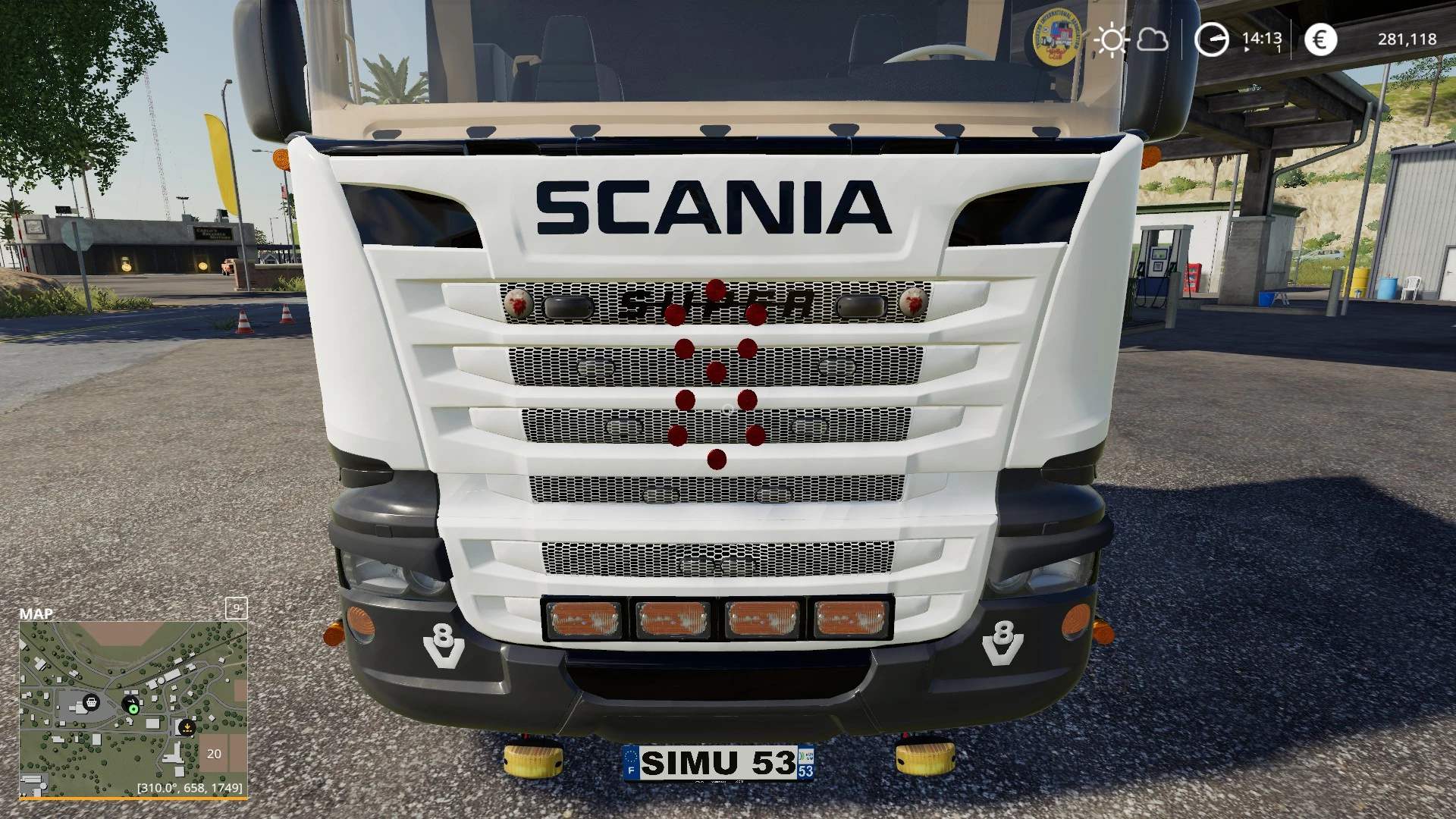 Scania V8 V10 Fs 19 Farming Simulator 2022 19 Mod 2266