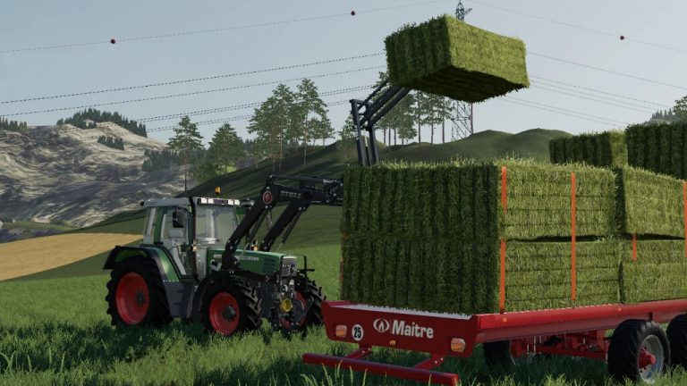 Stoll Bale Stacker H V10 Fs 19 Farming Simulator 2022 19 Mod 7043