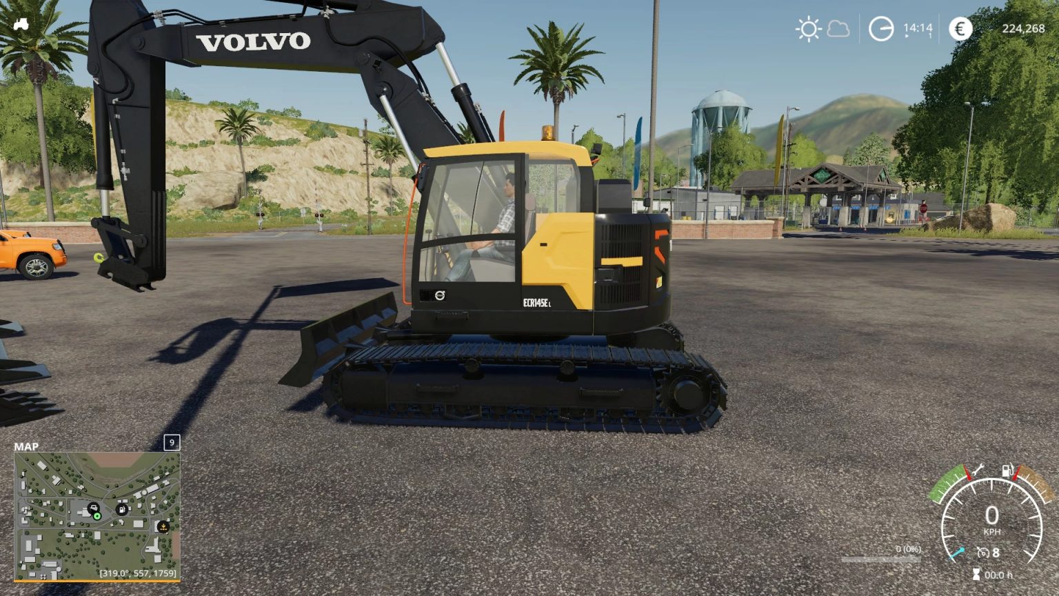 Volvo ECR145 V1 0 Mod Farming Simulator 2022 19 Mod