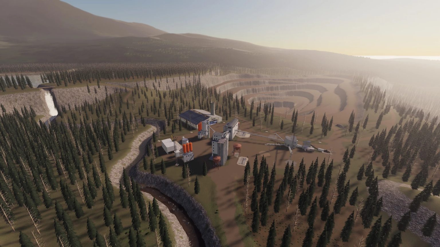 Yukon River Valley v2.4 Mod - Farming Simulator 2019 / 19 mod