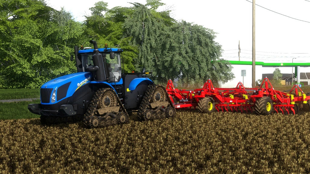 New Holland T9 Series V11 Fs 19 Farming Simulator 2022 19 Mod 8436