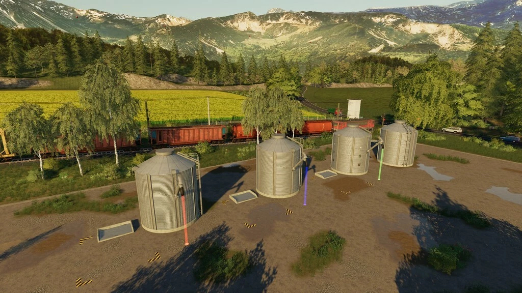 Small Silo Set V10 Object Farming Simulator 2022 19 Mod 4406