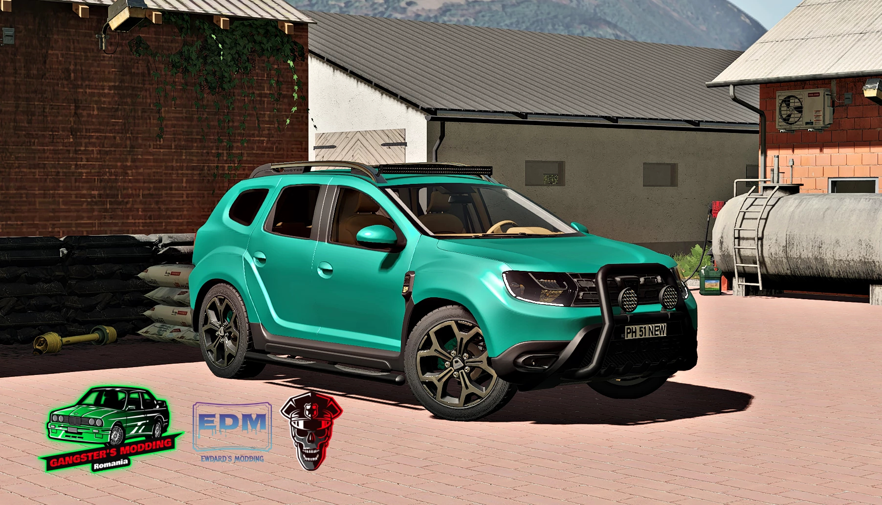 Dacia Duster 2019 V10 Car Farming Simulator 2022 19 Mod 8503
