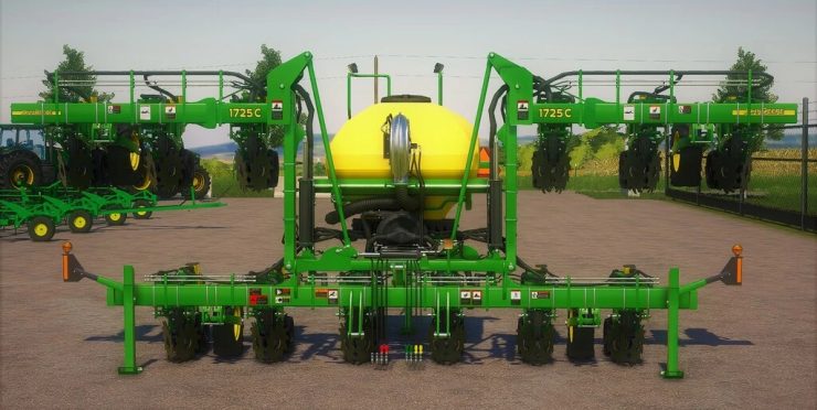 John Deere 1725c 12 Row Planter V10 Mod Farming Simulator 2022 19 Mod 2335