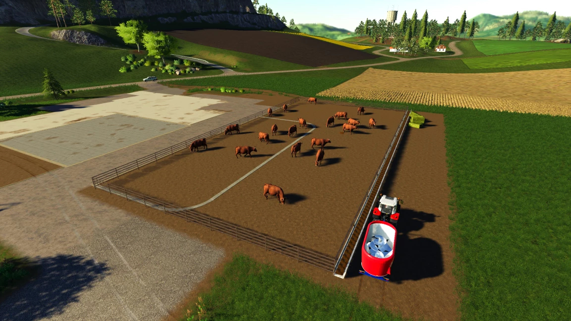 Medium Feedlot V Fs Farming Simulator Mod