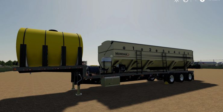 mac end dump trailer mod for farming simulator 2015