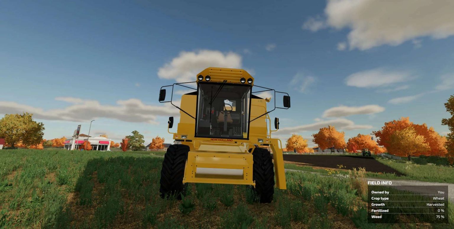 New Holland TX 32 V1 0 0 0 For FS22 Farming Simulator 2022 19 Mod