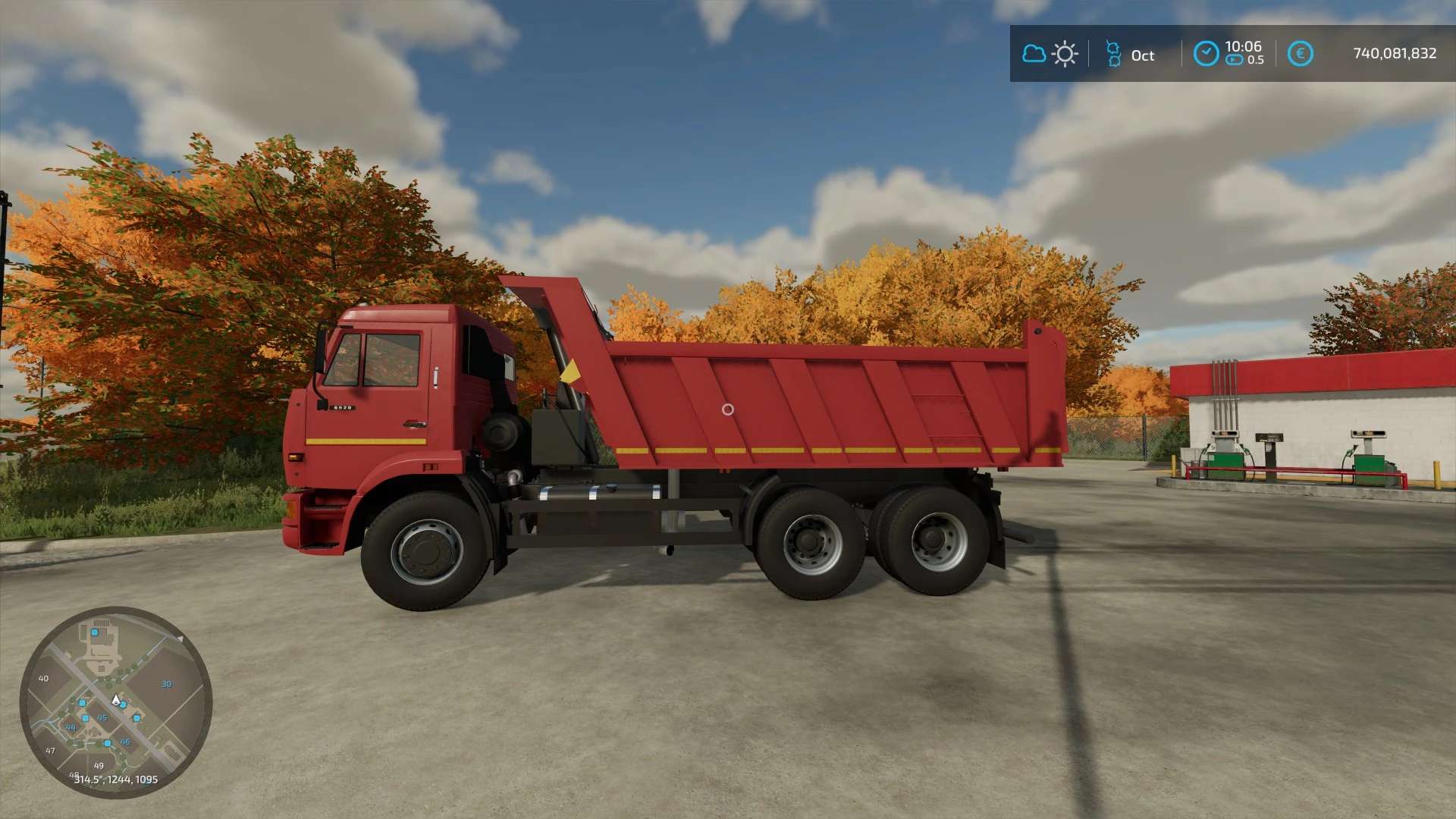 Kamaz 6520 Dump Truck V11 For Fs22 Farming Simulator 2022 19 Mod 0775