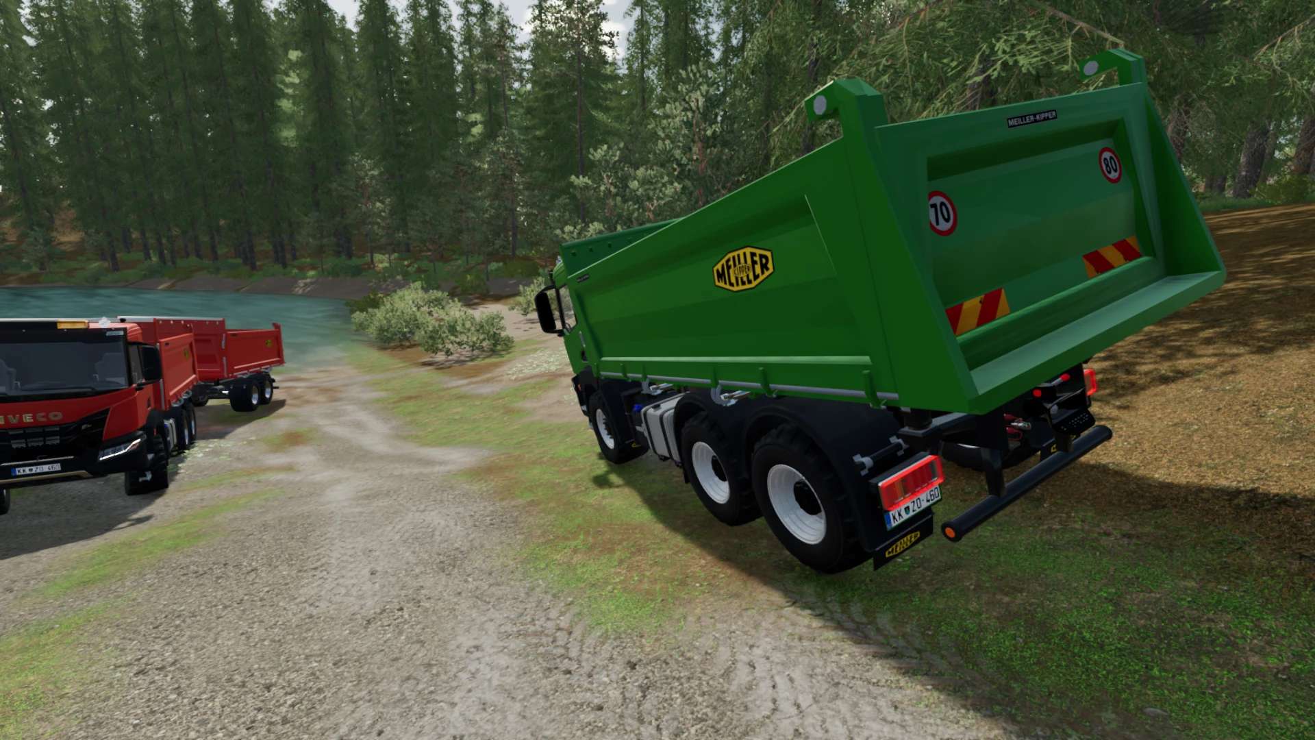 Iveco X Way 6x6 Meiller Kipper V1000 Mod Farming Simulator 2022 19 Mod 5463