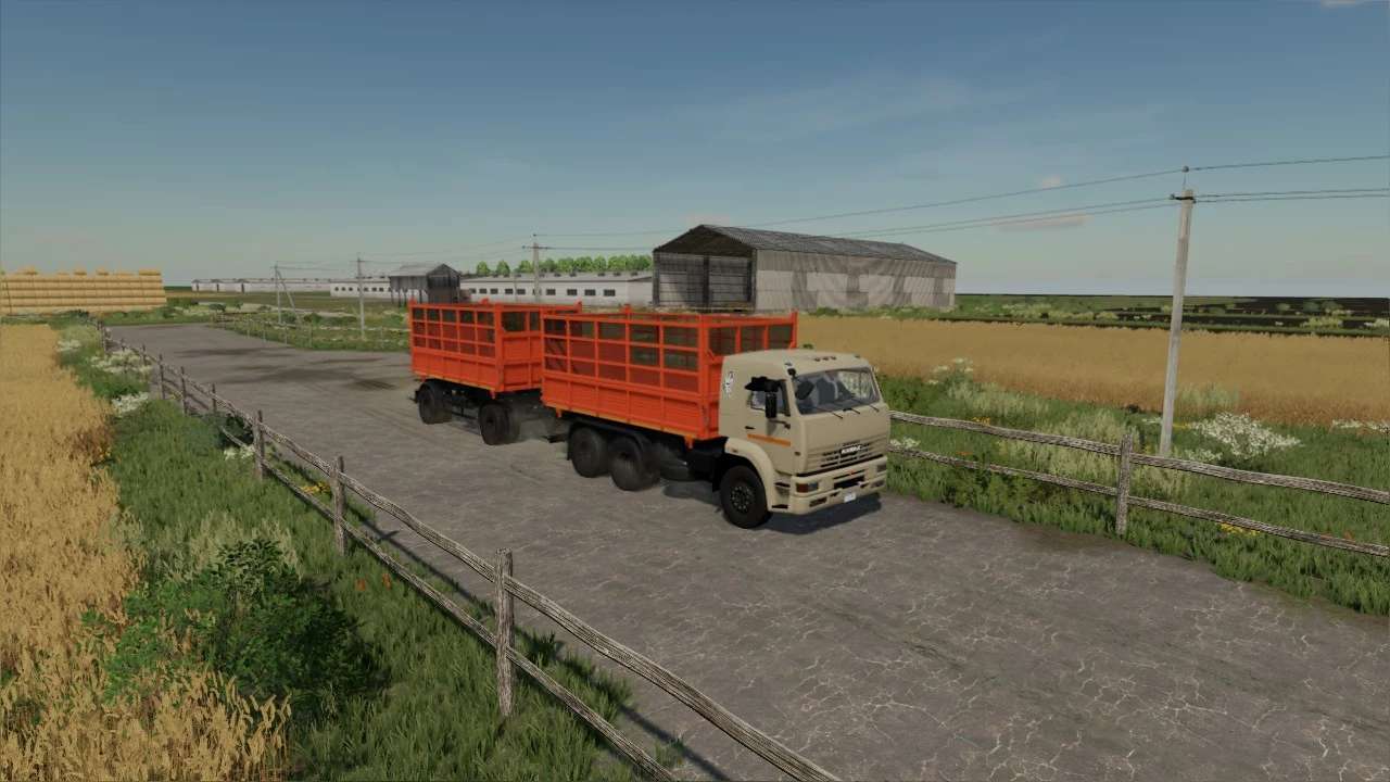 Pack Kamaz Nefaz Tonar V10 Ls 22 Farming Simulator 2022 19 Mod 6677
