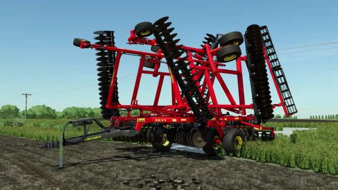 Sunflower 6631 Vertical Till V1 0 0 0 For Fs22 Farming Simulator 2022