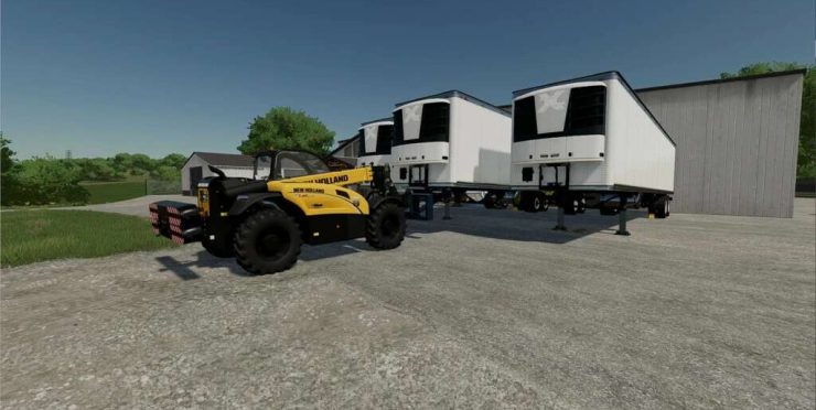 Lizard Wheel Loader Header Mover V2000 For Fs22 Farming Simulator 2022 19 Mod 3952