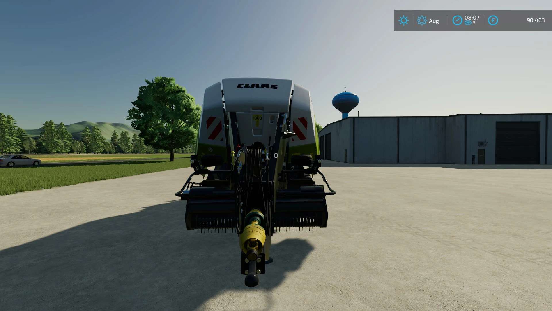 Claas Quadrant 5300fc V1000 For Fs22 Farming Simulator 2022 19 Mod 5347