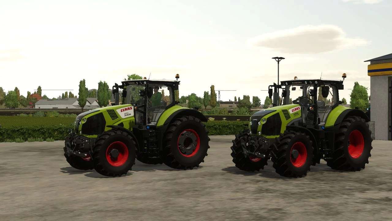 Claas Axion V Mod Farming Simulator Mod