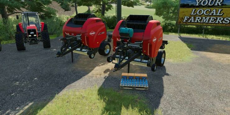 Kuhn Vb3190 Baler V1000 Mod Farming Simulator 2022 19 Mod 8339