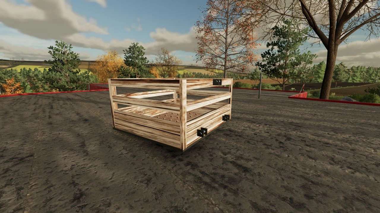 3-Points Container v1.0.0.0 for FS22 - Farming Simulator 2022 / 19 mod