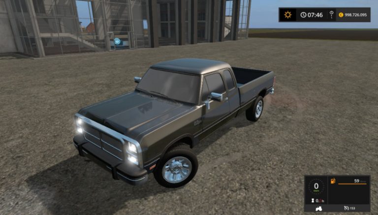 Dodge Ram W250 Cummins V 1.0 FS17 - Farming Simulator 2022 / 19 mod