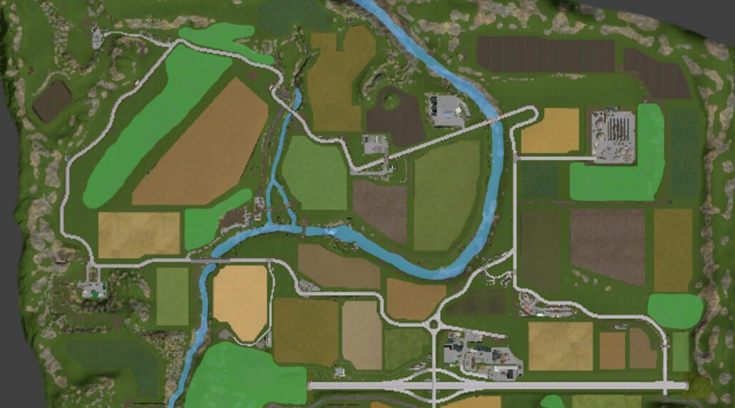 Blackthorn Valley v2.0.0.1 MAP - Farming Simulator 2022 / 19 mod