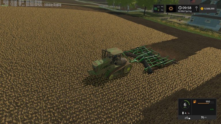 JD 2720 disc ripper v1.0 Mod - Farming Simulator 2022 / 19 mod