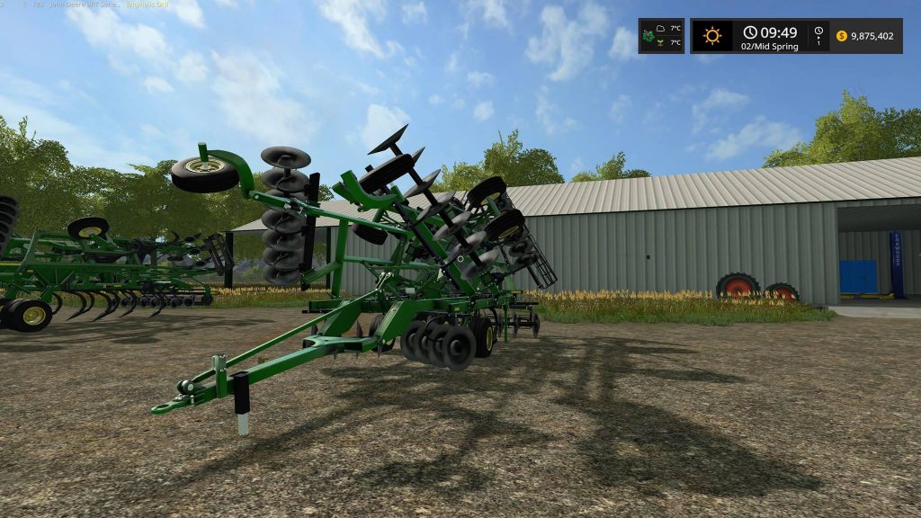 JD 2720 disc ripper v1.0 Mod - Farming Simulator 2022 / 19 mod